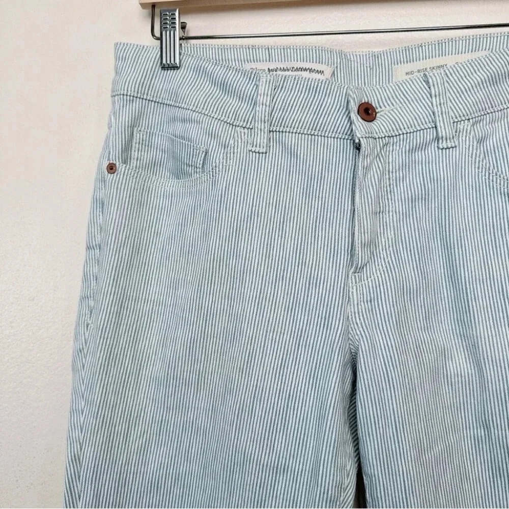Anthropologie Womens 29 Pilcro Mid Rise Skinny Ankle Jeans - Picture 4 of 16